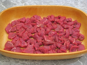 Говядина, запеченная с картофелем и грибами Говядина, запеченная с картофелем и грибами