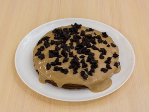 Бисквитный шоколадный торт с заварным кремом - рецепт с фото